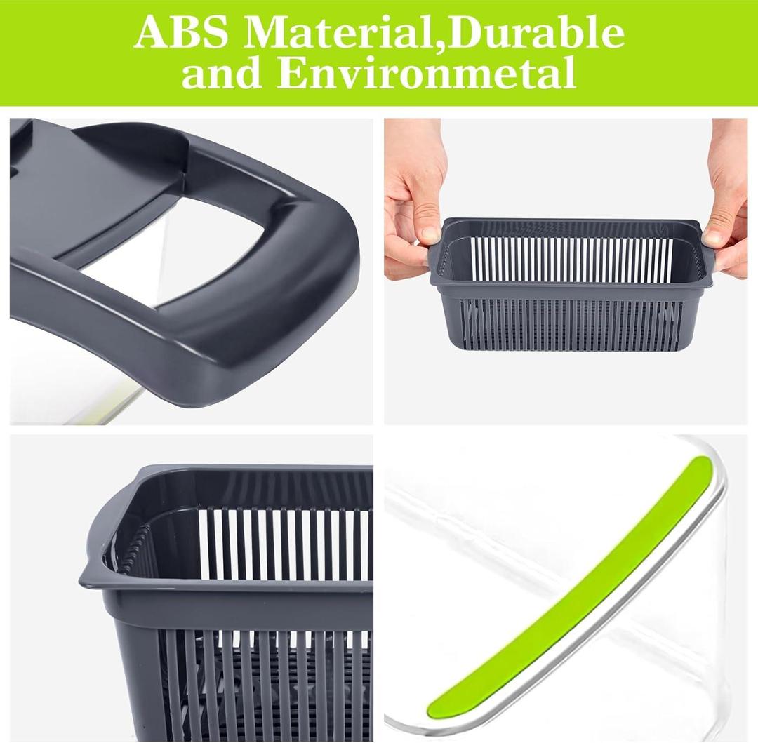 Multi-Function Vegetable Chopper & Dicer with Interchangeable