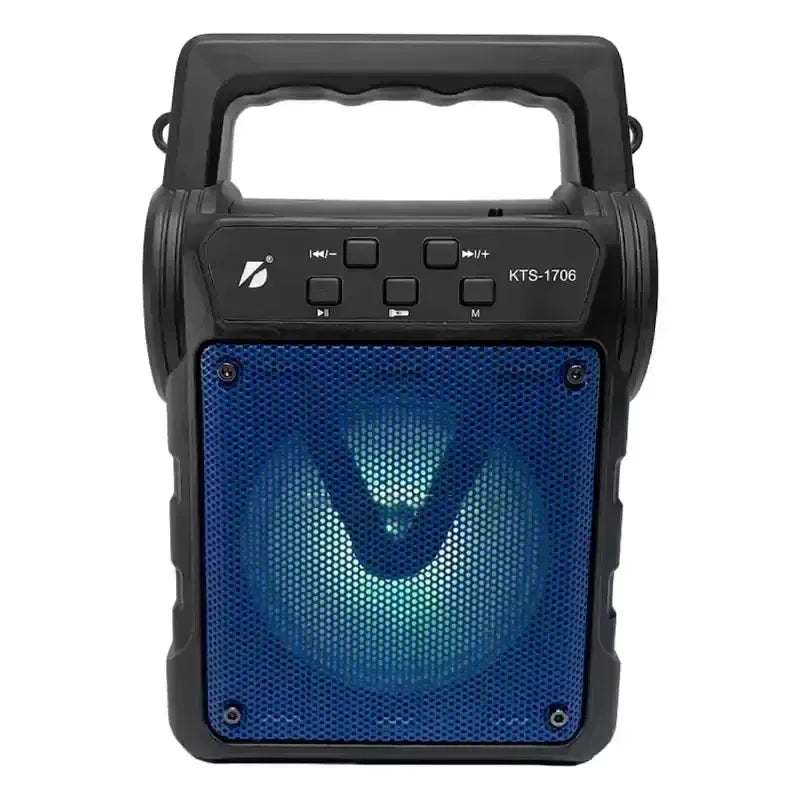 Portable Bluetooth Party Speaker KTS-1706 with LED Lights & Carry Handle