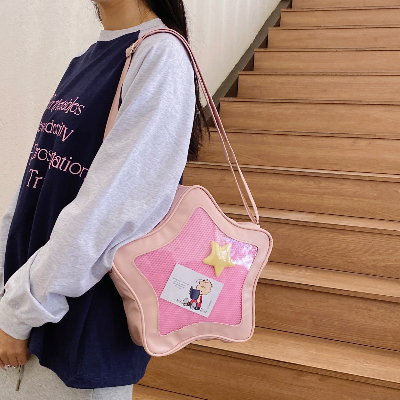 New Star Bag Japanese Sweet Shoulder Bag Messenger Bag Women's Bag Cross-border