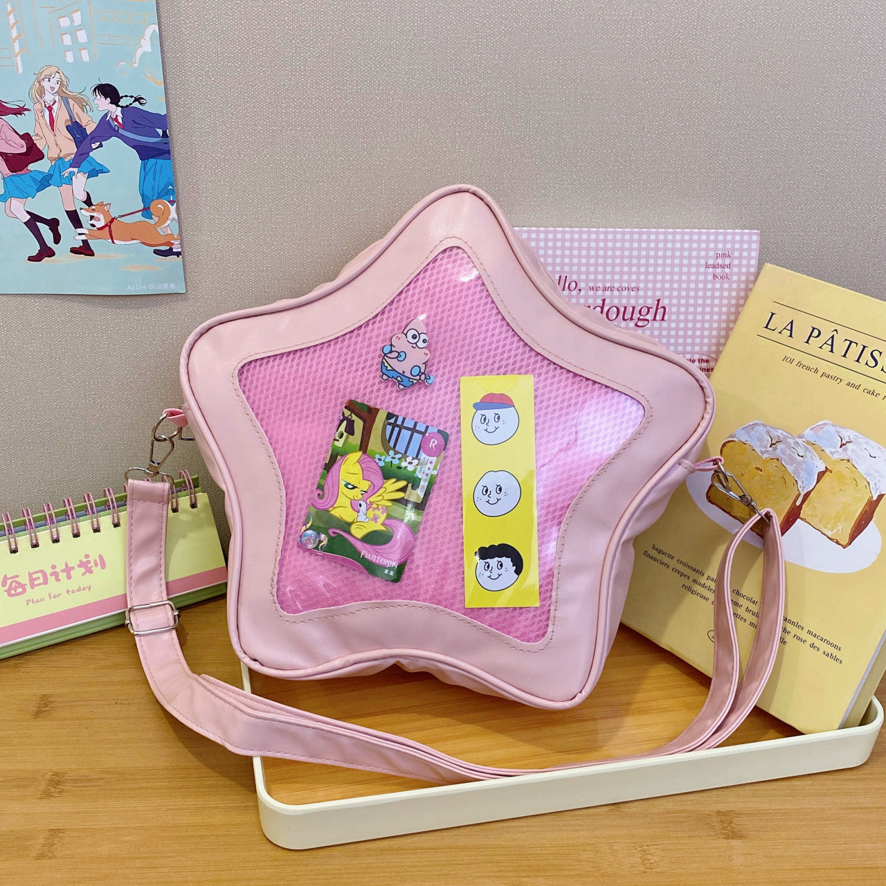 New Star Bag Japanese Sweet Shoulder Bag Messenger Bag Women's Bag Cross-border