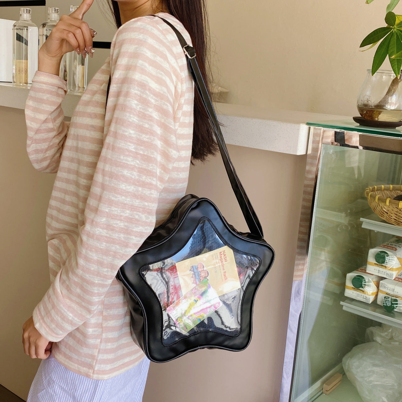 New Star Bag Japanese Sweet Shoulder Bag Messenger Bag Women's Bag Cross-border
