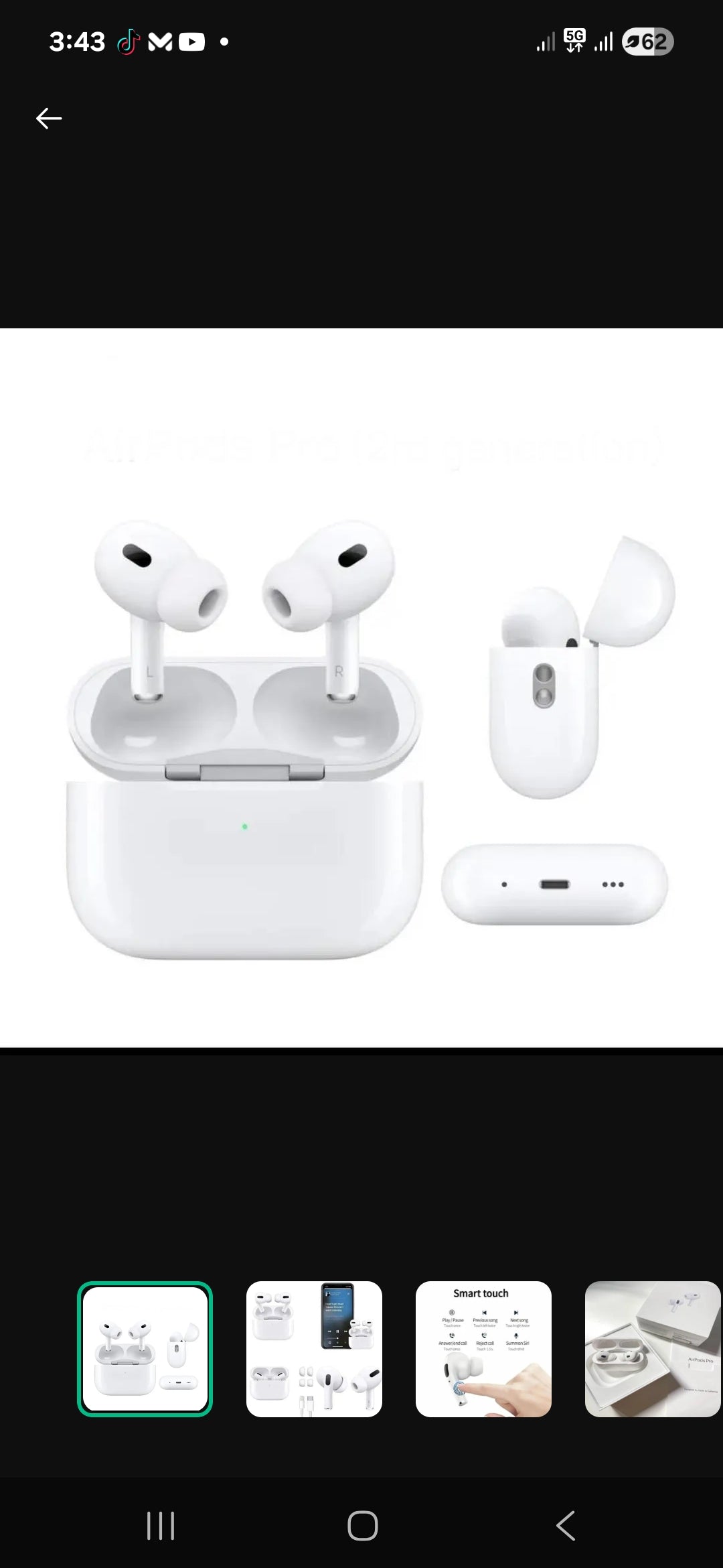 Wireless Bluetooth Earbuds with Charging Case – Premium Sound & All-Day Comfort