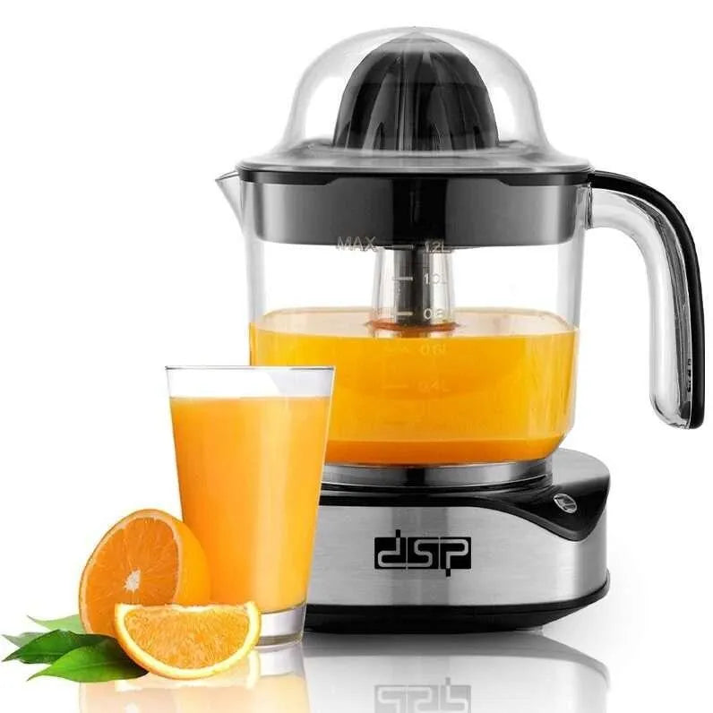 Electric Citrus Juicer Machine – 1.2L Automatic Fruit Juicer with Easy-Pour Handle