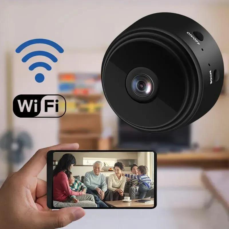 MiniGuard™ 1080P WiFi Smart Security Camera – Night Vision & Motion Detection